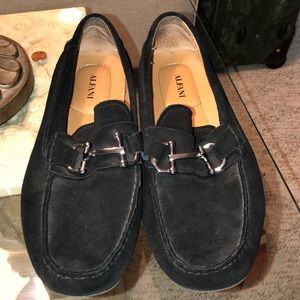 Alfani Men’s Black Leather Loafer 11m